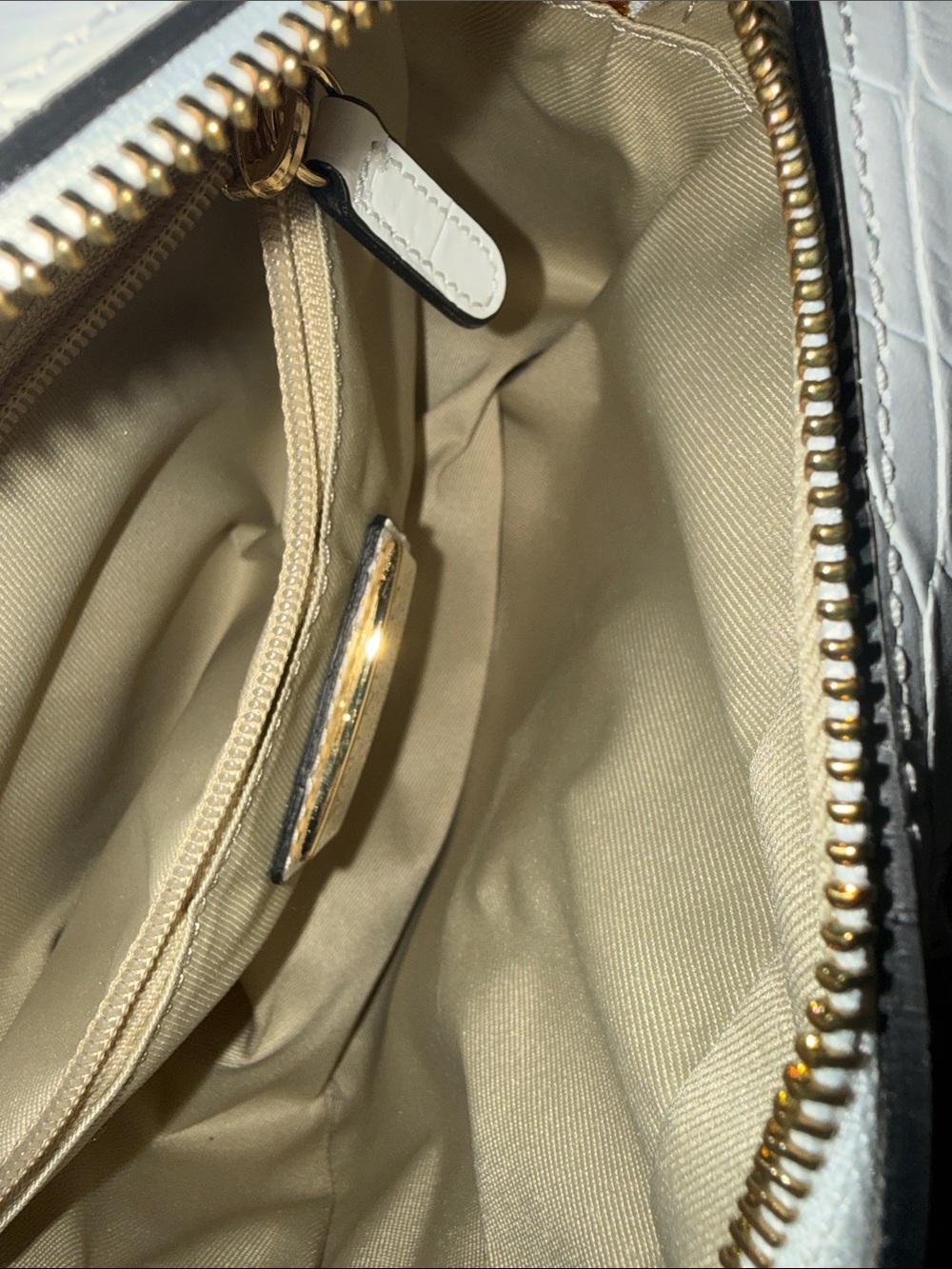 Valentino Babette Croc Leather Crossbody Bag NWT - Picture 9 of 11
